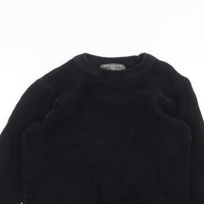 Primark Womens Black   Pullover Jumper Size XS
