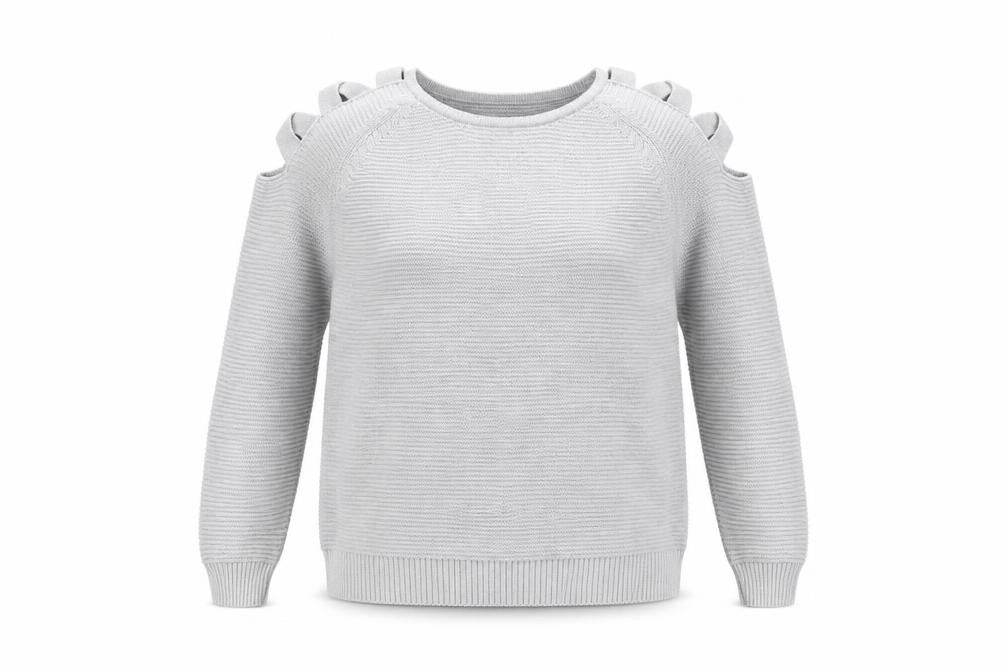 Womens UK Size 12 Select Grey Pullover Jumper