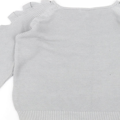 Womens UK Size 12 Select Grey Pullover Jumper