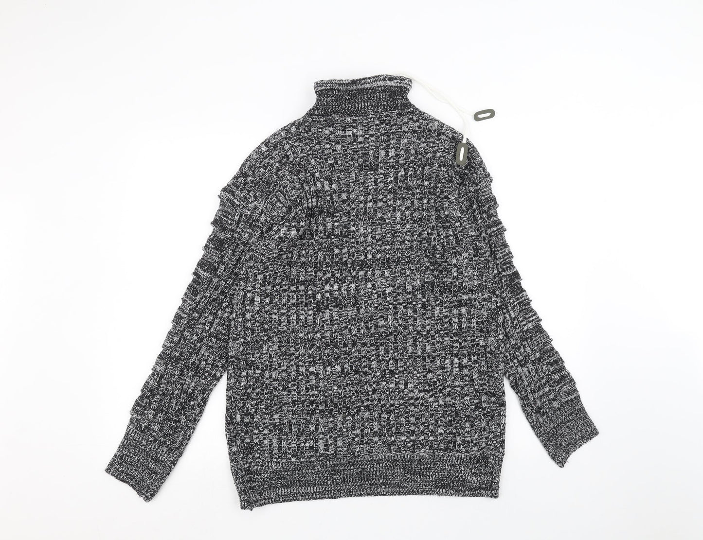 Womens UK Size M Preworn Black Pullover Jumper