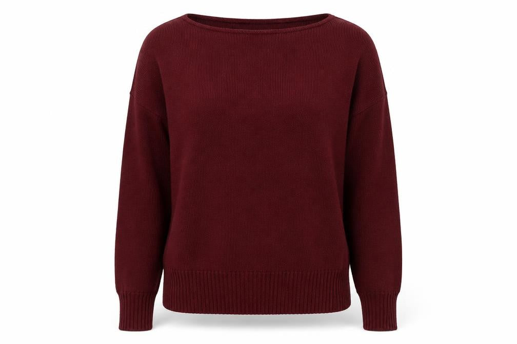 Womens UK Size M PRETTYLITTLETHING Red Pullover Jumper
