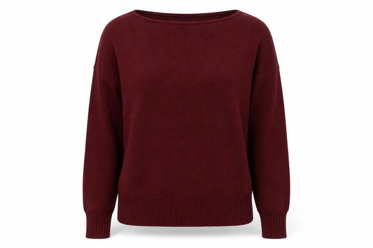 Womens UK Size M PRETTYLITTLETHING Red Pullover Jumper