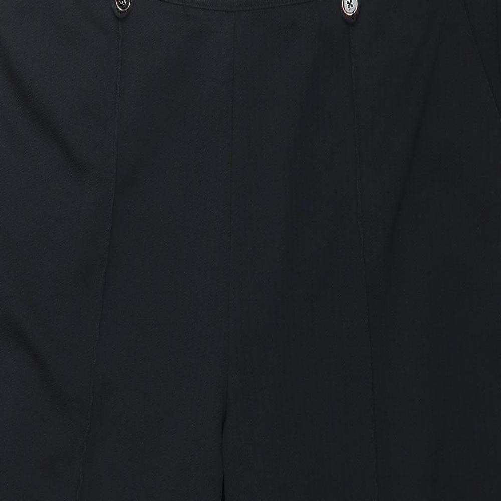 Womens UK Size 18 BM Regular Fit  Black Trousers