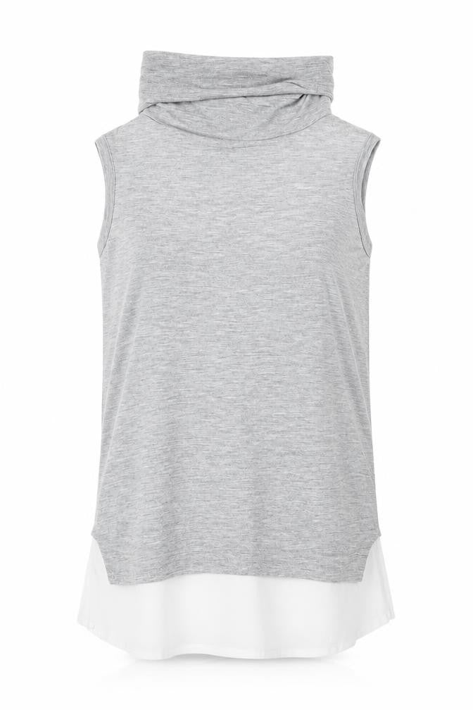 Womens UK Size 10 Select Grey Basic T-Shirt