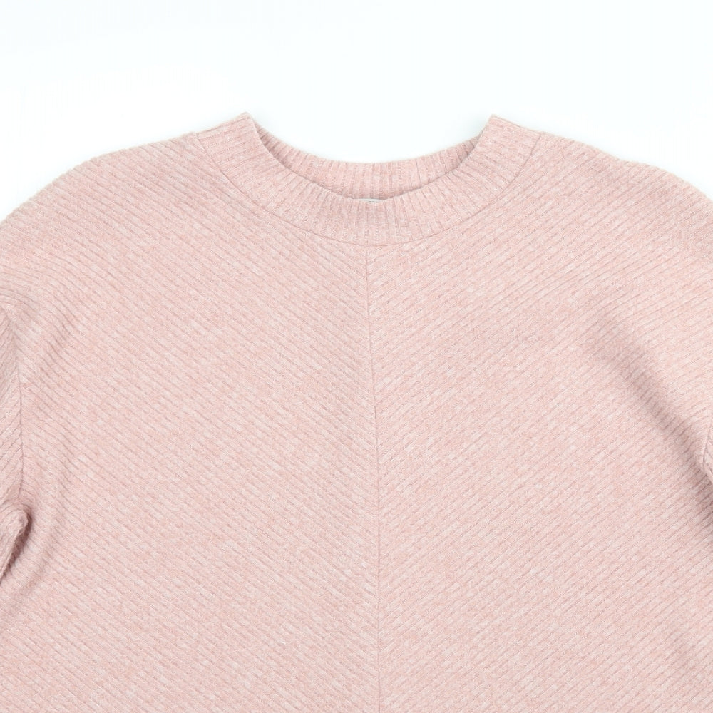 TU Womens Pink  Knit Pullover Jumper Size 10