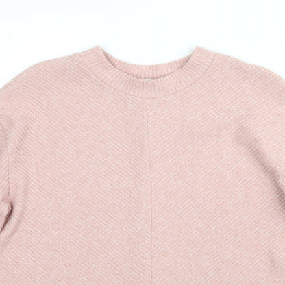 TU Womens Pink  Knit Pullover Jumper Size 10
