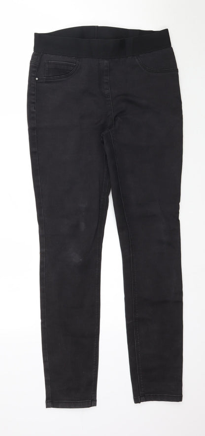 George Womens Black  Denim Jegging Jeans Size S L30 in