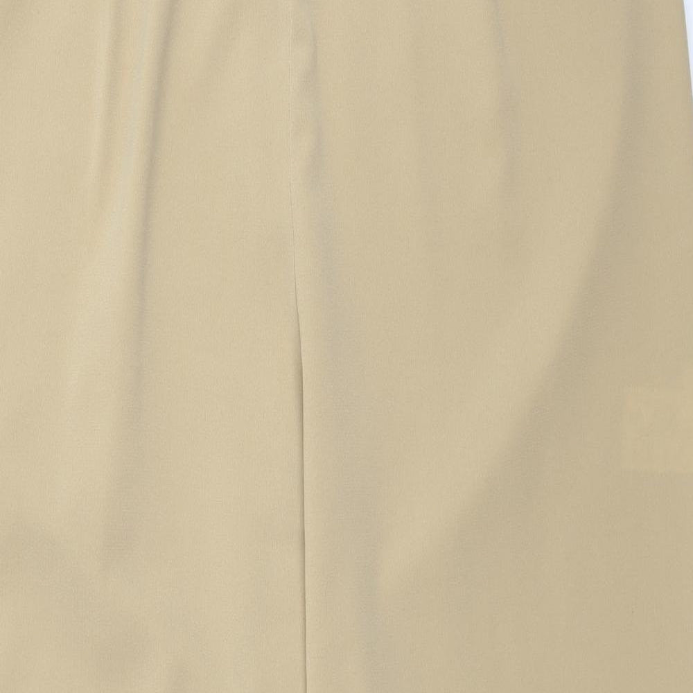 ELVI Womens Beige   Trousers  Size 18 L28 in