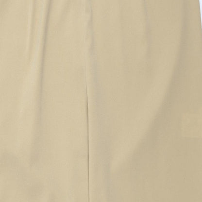 ELVI Womens Beige   Trousers  Size 18 L28 in
