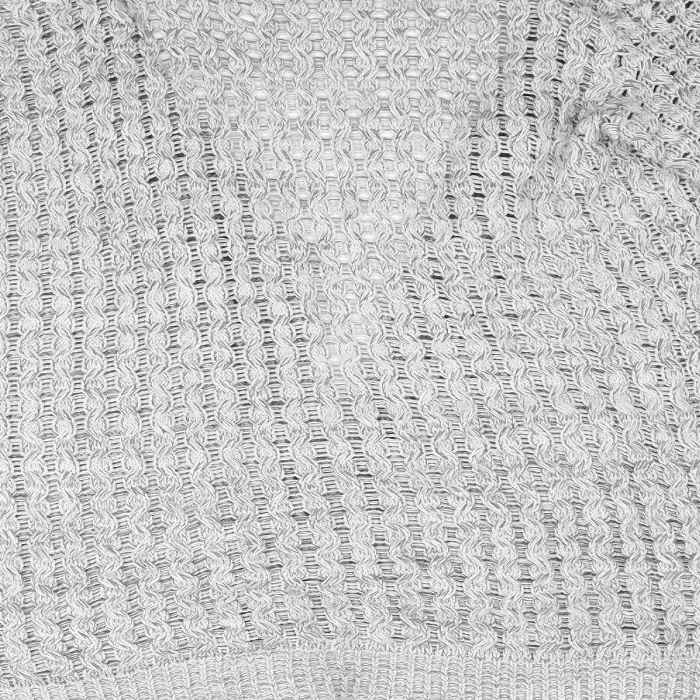 Glimpse Womens Grey  Knit Cardigan Jumper Size L