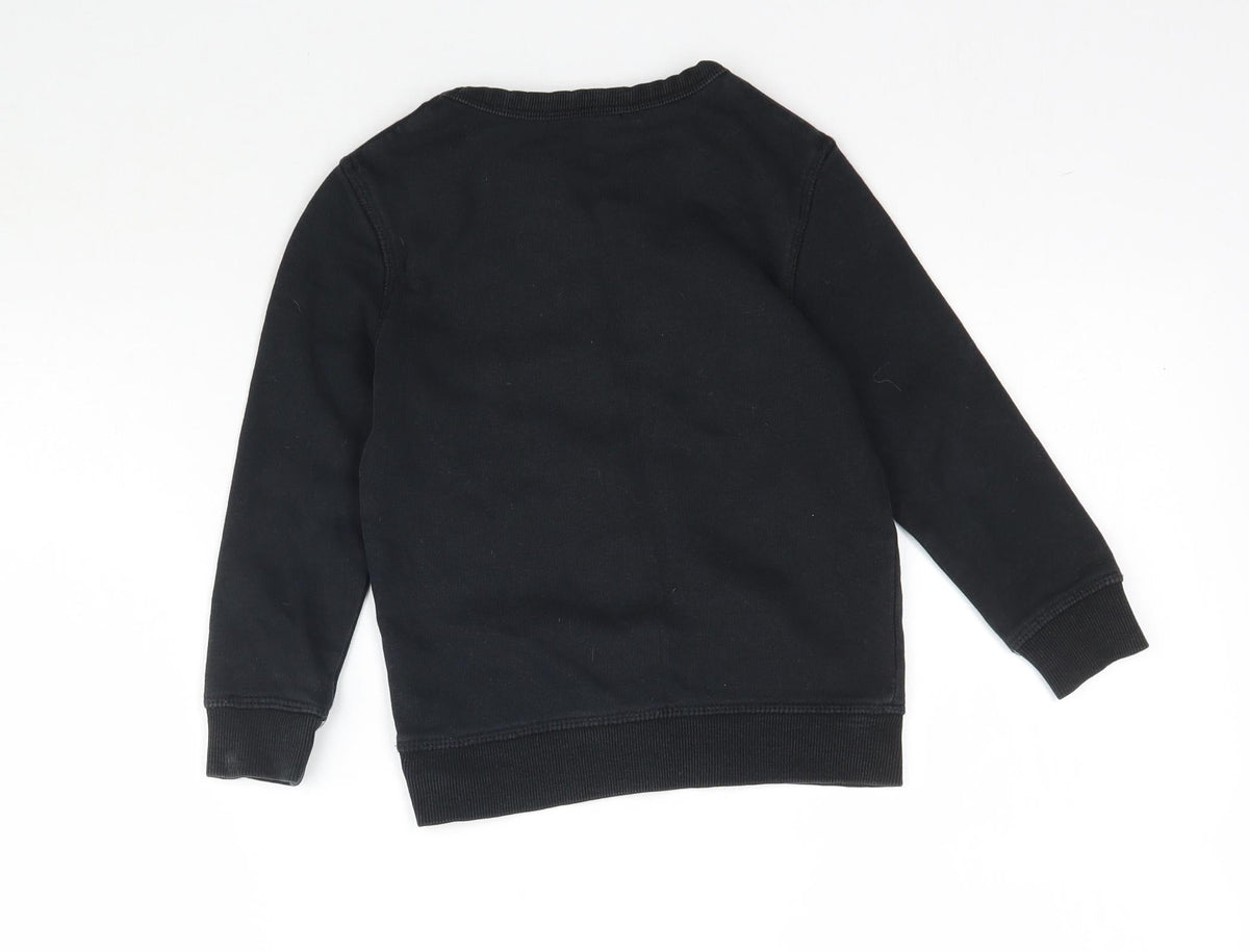 George Boys Black   Pullover Sweatshirt Size 2-3 Years  - Cool