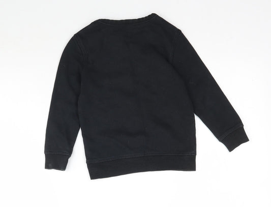 George Boys Black   Pullover Sweatshirt Size 2-3 Years  - Cool