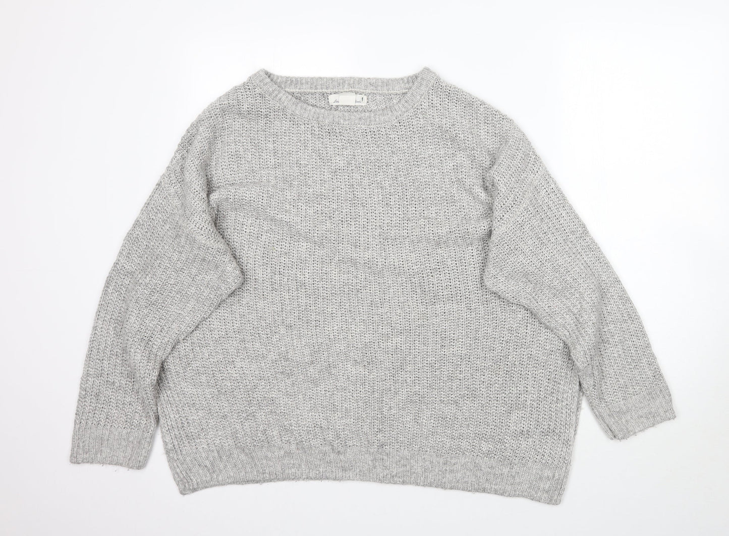 Womens UK Size XL L.O.G.G Grey Pullover Jumper