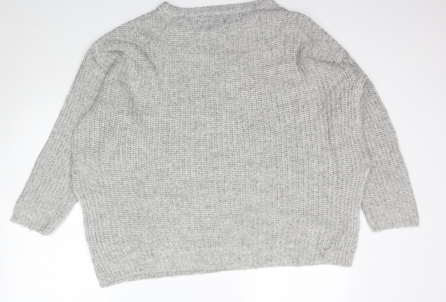 Womens UK Size XL L.O.G.G Grey Pullover Jumper