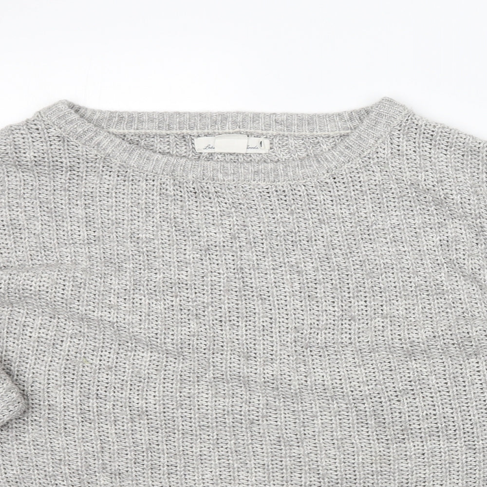 Womens UK Size XL L.O.G.G Grey Pullover Jumper