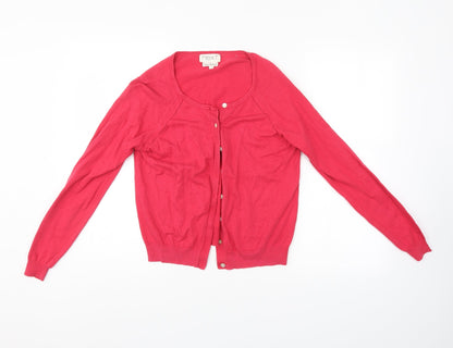 Womens UK Size 14 NEXT Red Shrug Jumper