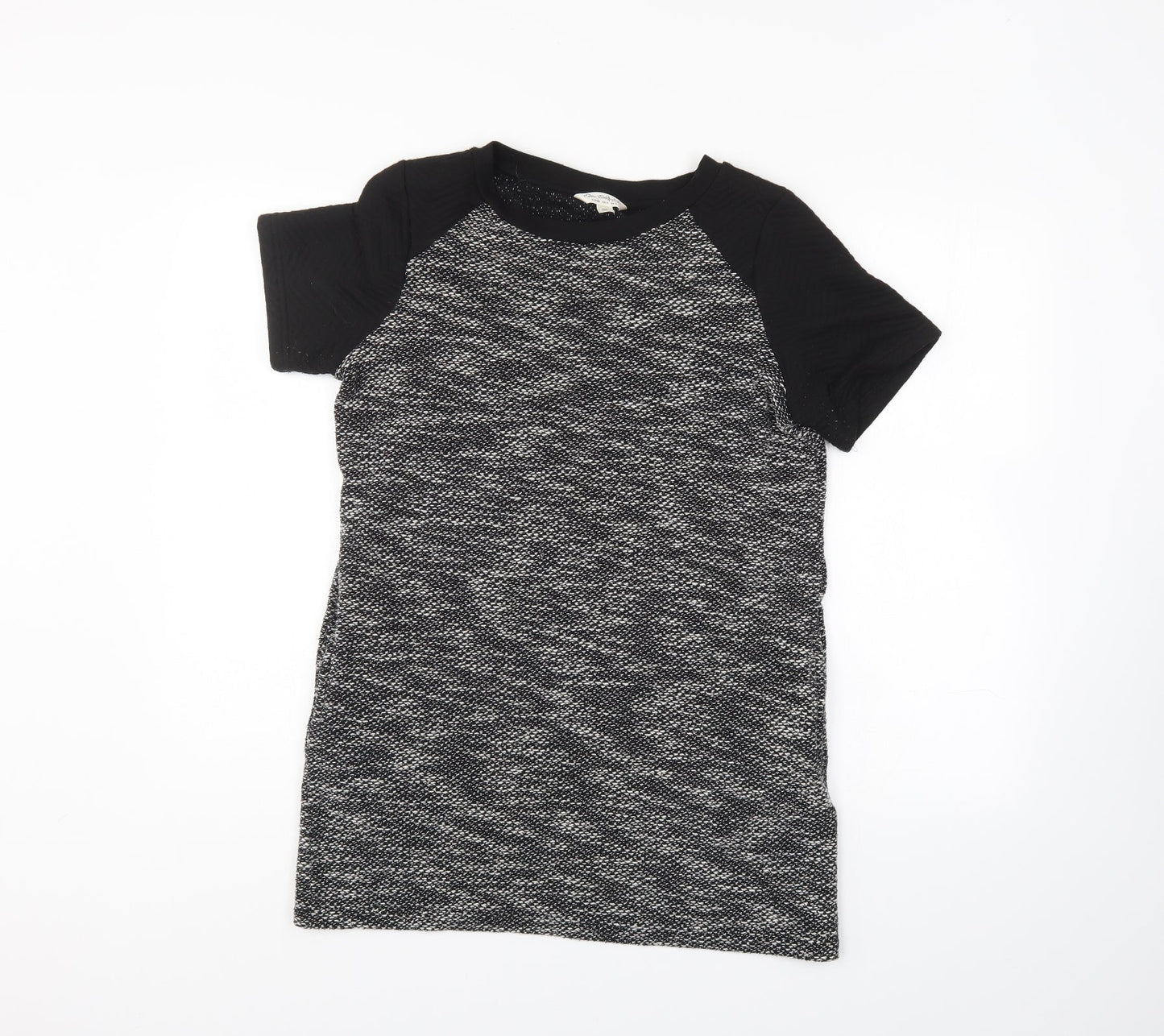 Womens UK Size 12 Miss Selfridge Grey Pullover Jumper