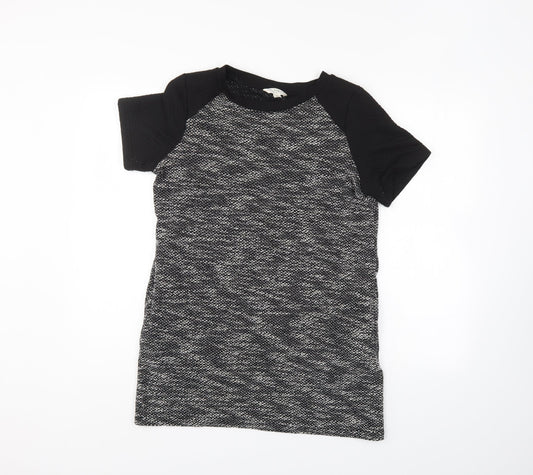 Womens UK Size 12 Miss Selfridge Grey Pullover Jumper
