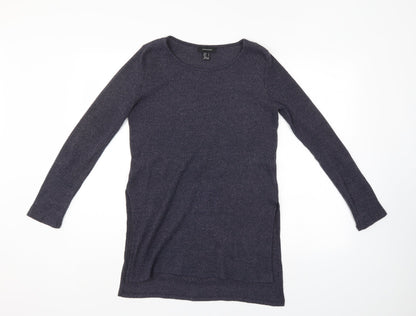 Womens UK Size 10 Atmosphere Blue Pullover Jumper