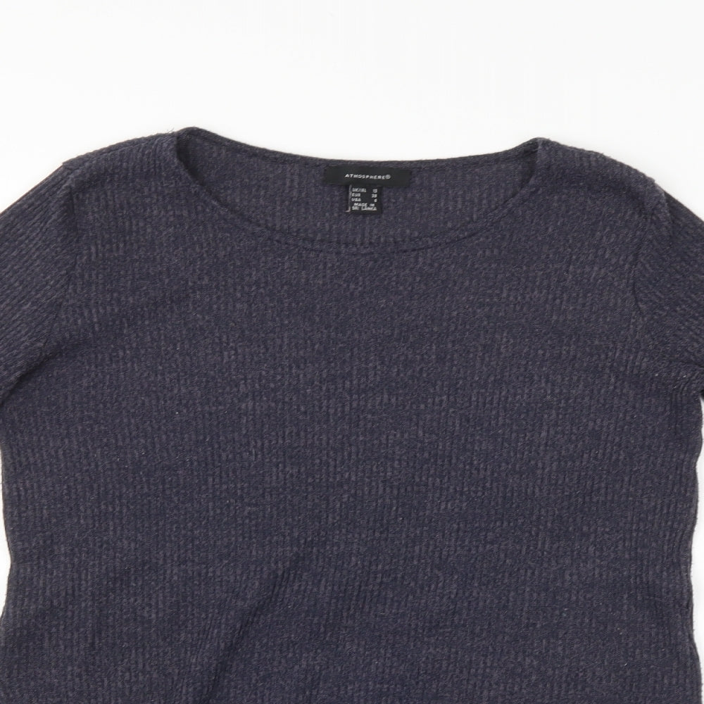 Womens UK Size 10 Atmosphere Blue Pullover Jumper