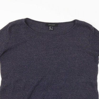 Womens UK Size 10 Atmosphere Blue Pullover Jumper