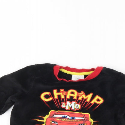 Disney Boys Black   Pullover Sweatshirt Size 3 Years