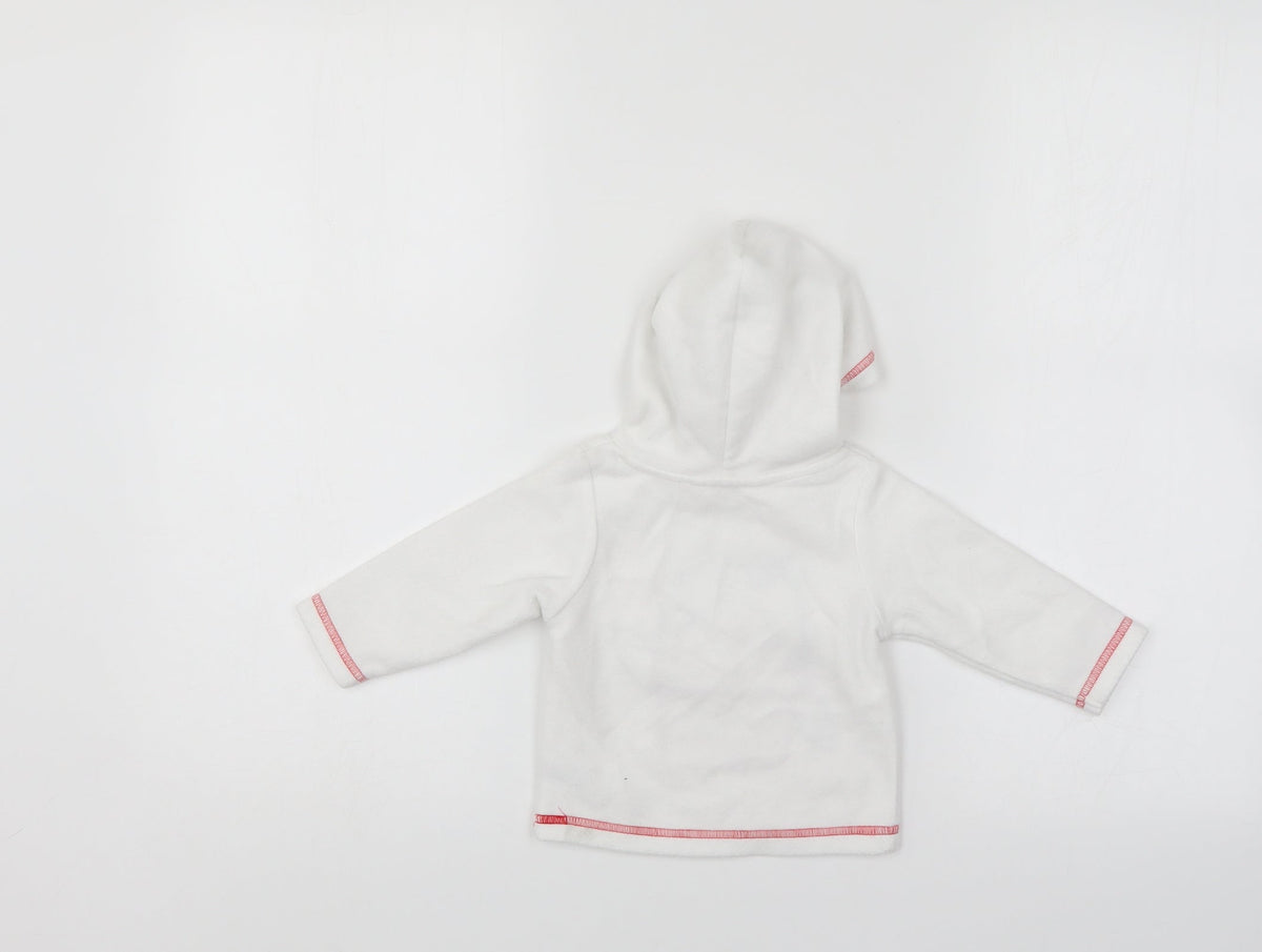 M&Co Baby White   Pullover Jumper Size 3-6 Months