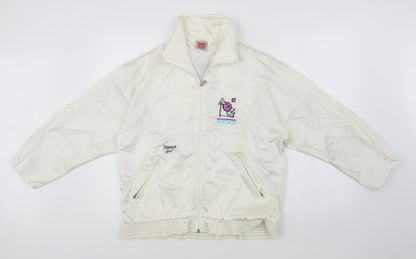 Triumph Womens White   Overcoat Jacket Size XS