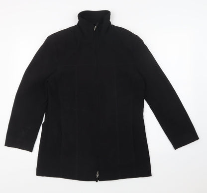 Womens UK Size S Joella Di Marco Black Overcoat