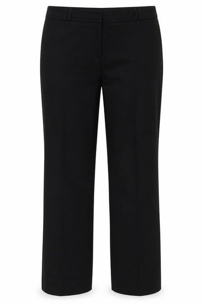 Womens UK Size 12 F&F Relaxed Fit  Black Trousers