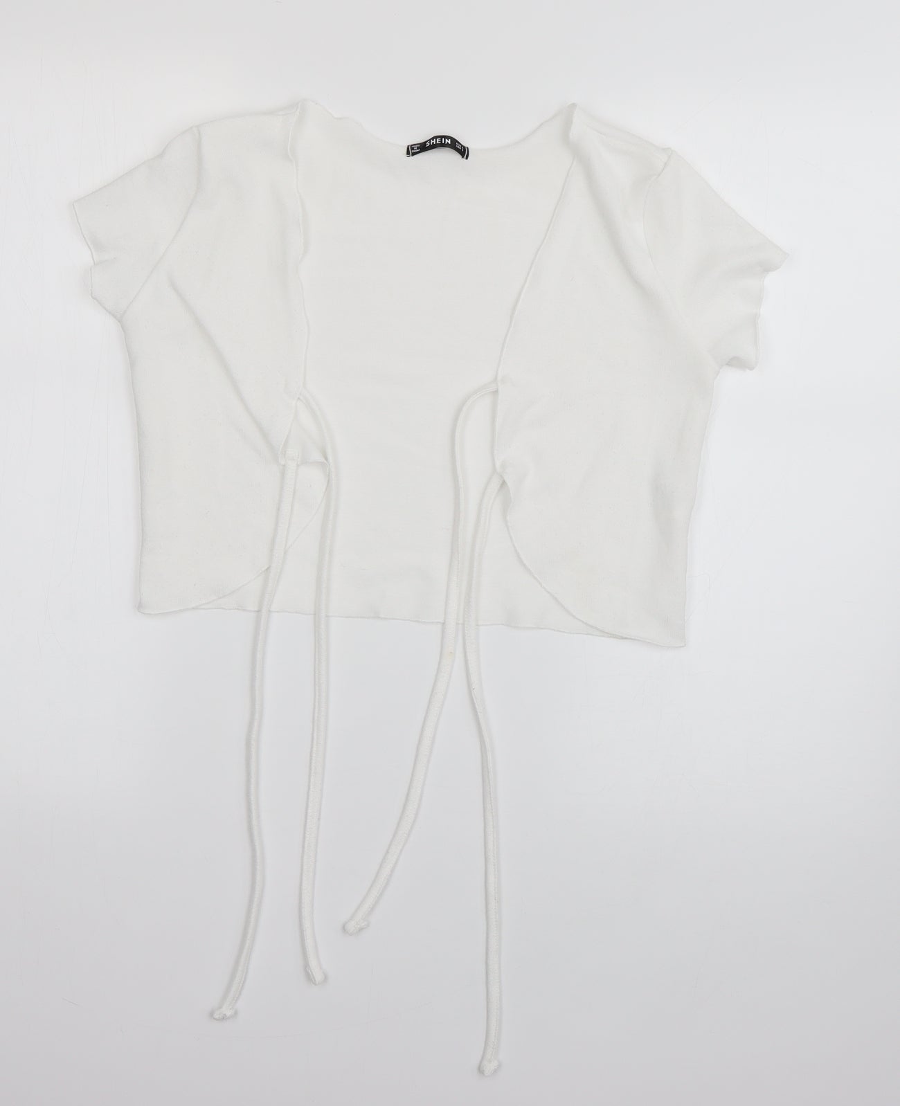 SheIn Womens White   Shrug Jumper Size 6