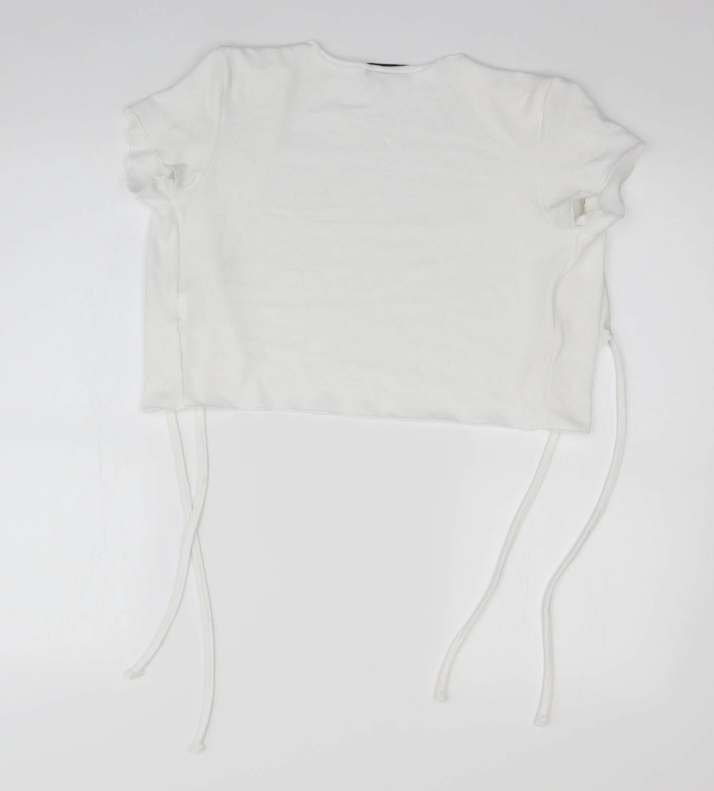 SheIn Womens White   Shrug Jumper Size 6