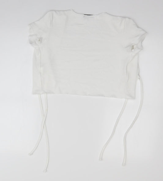 SheIn Womens White   Shrug Jumper Size 6