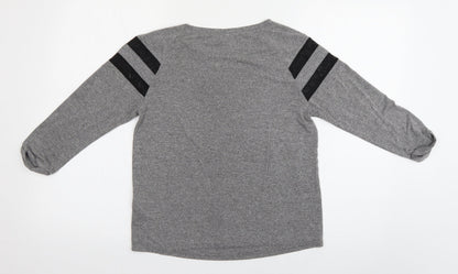 Divided by H&M Boys Grey   Basic T-Shirt Size XS