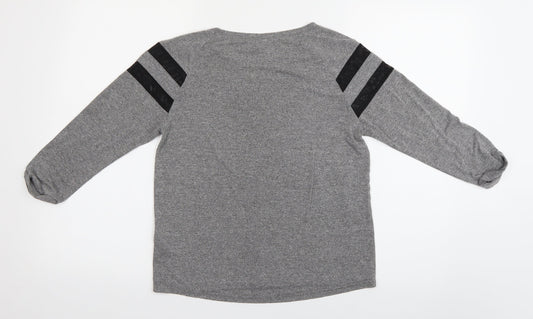Divided by H&M Boys Grey   Basic T-Shirt Size XS