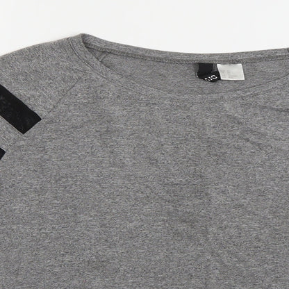 Divided by H&M Boys Grey   Basic T-Shirt Size XS
