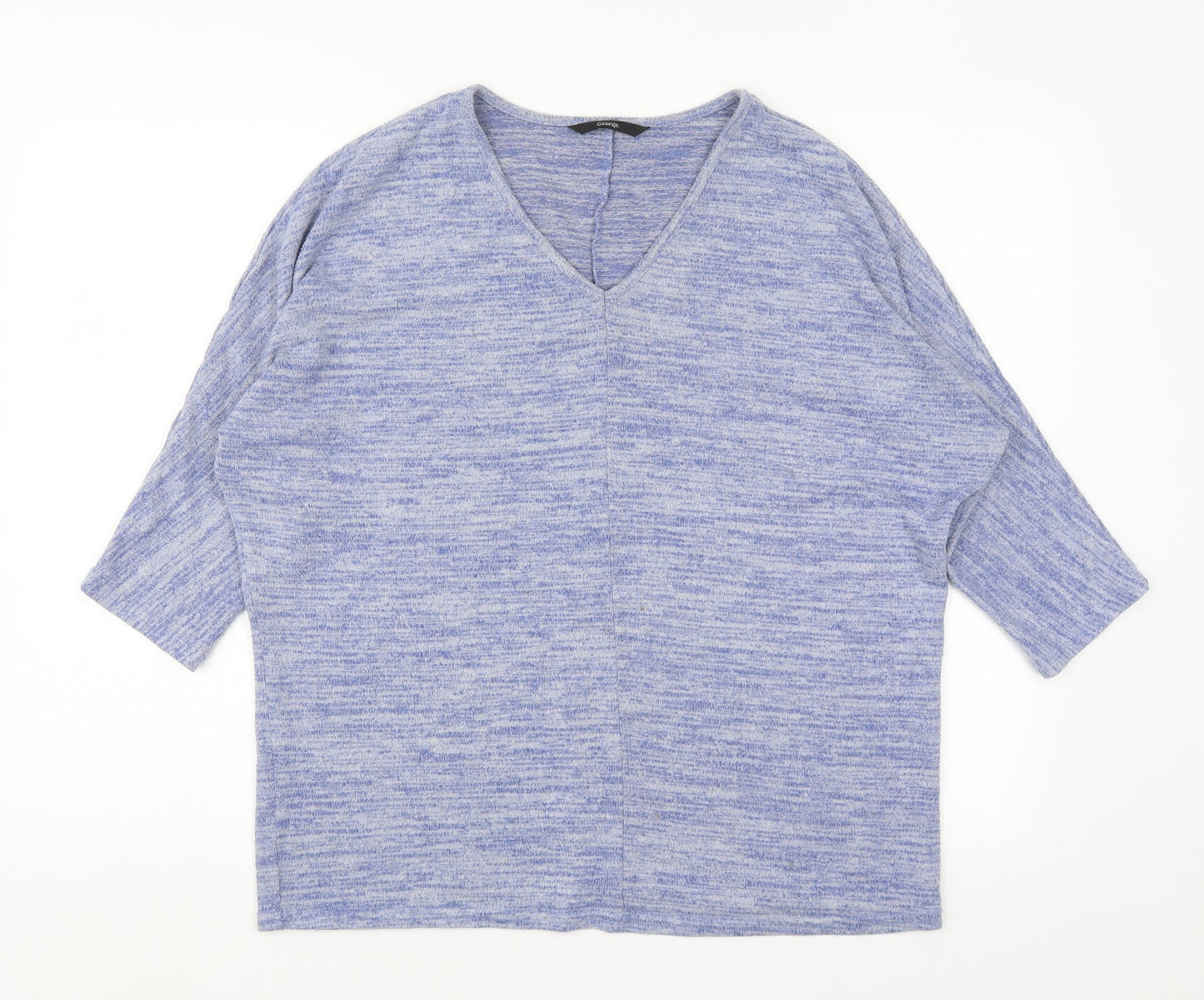 George Womens Blue   Basic T-Shirt Size M