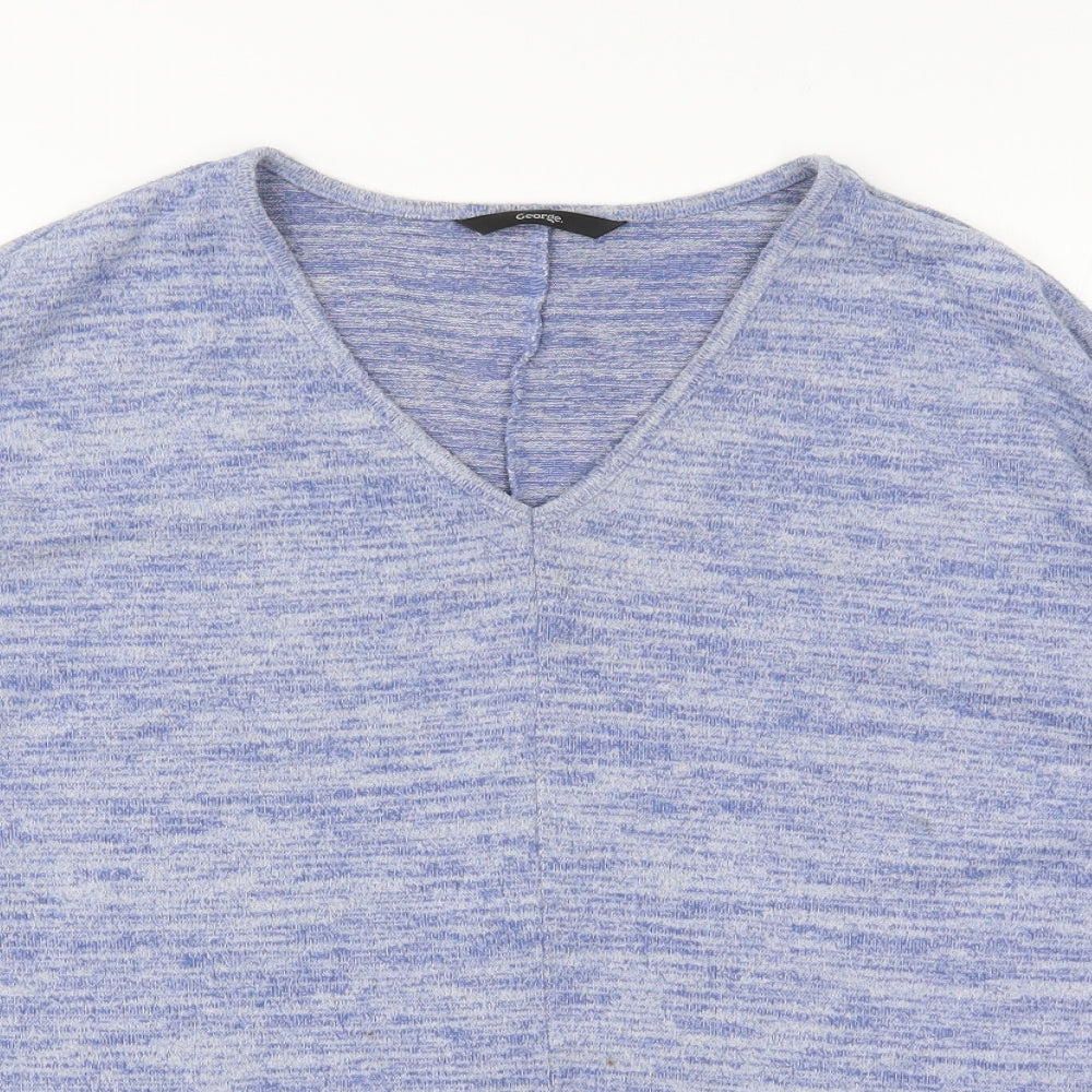 George Womens Blue   Basic T-Shirt Size M