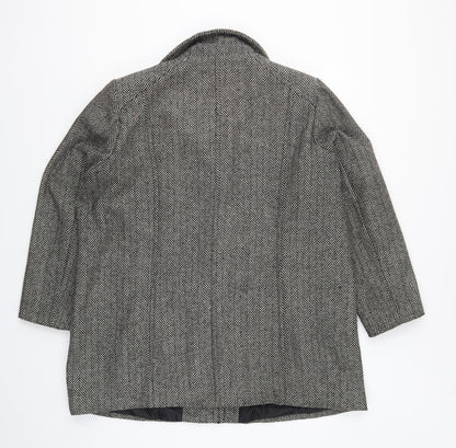 Womens UK Size 10 Special Collection Grey Pea Coat