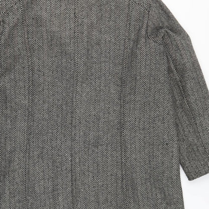 Womens UK Size 10 Special Collection Grey Pea Coat