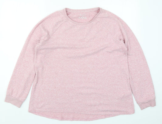 Primark Womens Pink  Knit Pullover Jumper Size 14