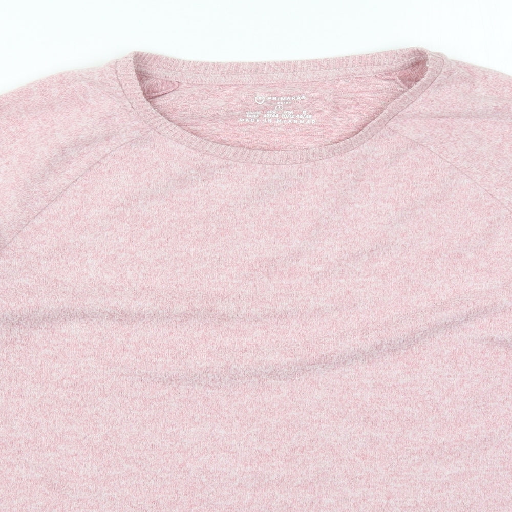 Primark Womens Pink  Knit Pullover Jumper Size 14