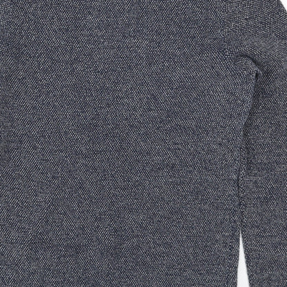 Avenue Mens Blue  Knit Pullover Jumper Size S