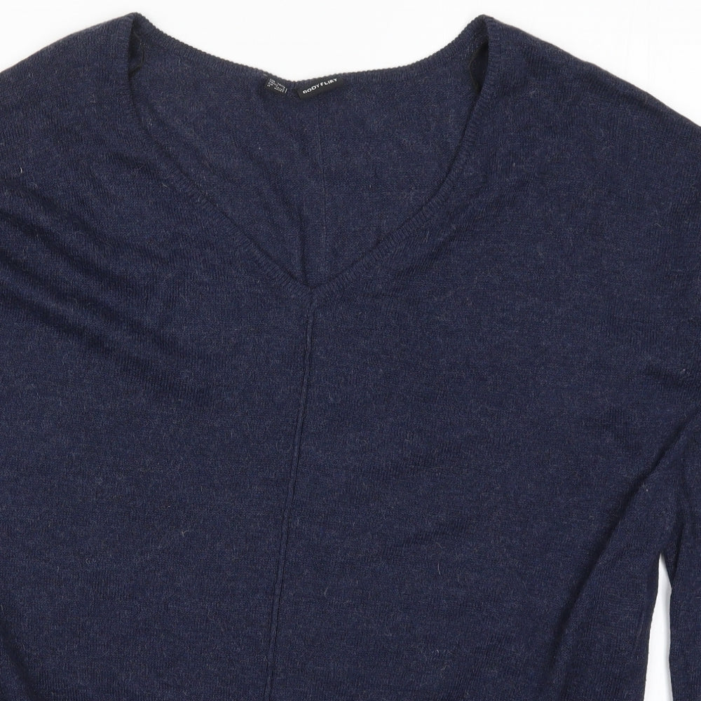 Womens UK Size S Body Flirt Blue Pullover Jumper