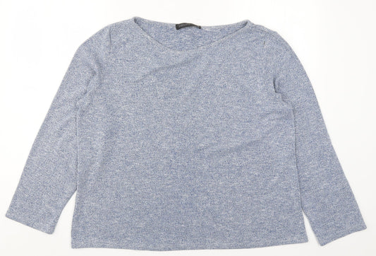 Womens UK Size 2XL Zanzea Blue Basic T-Shirt