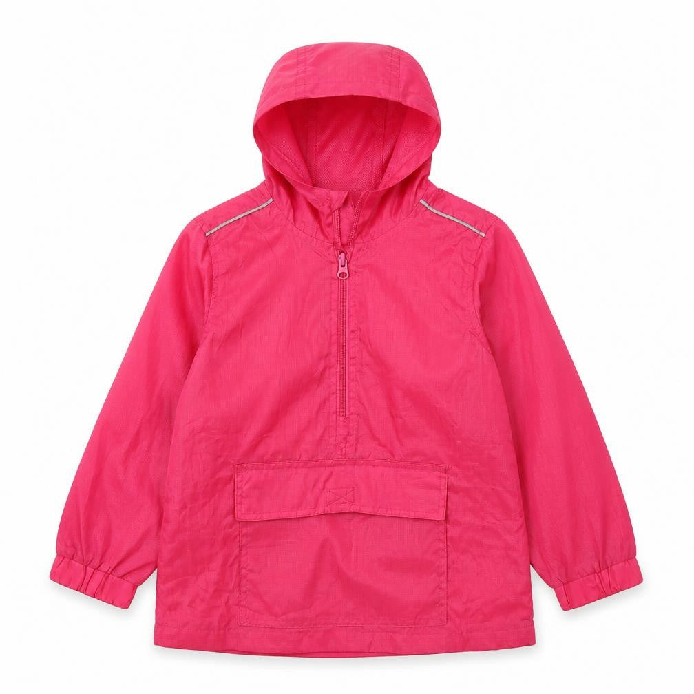 Preworn Girls Pink   Rain Coat Coat Size 7 Years