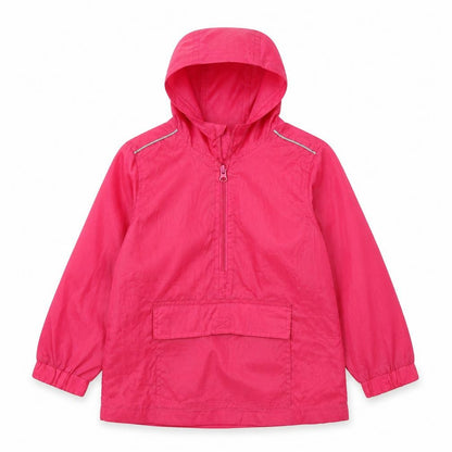 Preworn Girls Pink   Rain Coat Coat Size 7 Years