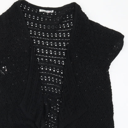 Womens UK Size 16 Select Black Cardigan Jumper