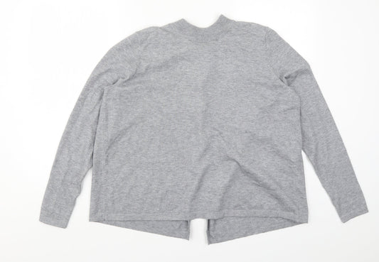 TU Womens Grey  Knit Pullover Jumper Size 14