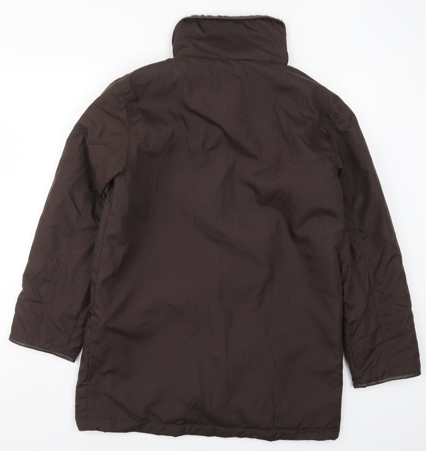 Prewor Womens Brown   Jacket Coat Size S